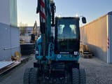 2019 Wacker Neuson ZM70 wheel excavator, front view