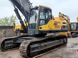 2019 Volvo EC480DL crawler excavator, side profile view