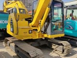 2022 Komatsu PC60-8 mini excavator, rear three-quarter view