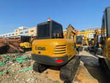 2024 XCMG XE60DA mini excavator rear view
