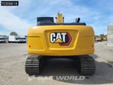 2025 Caterpillar 323D3 crawler excavator, rear view