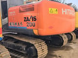 2022 Hitachi Zaxis 200 crawler excavator rear view