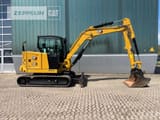 2021 Caterpillar 306CR-07A mini excavator, side view