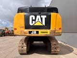2017 Caterpillar 352F crawler excavator, rear view