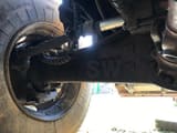 1997 CASE 788 P wheel excavator axle and wheel detail