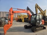 2020 Hitachi ZX60 mini excavator, side profile view