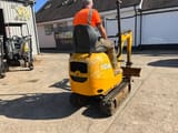 2014 JCB 080 mini excavator rear view