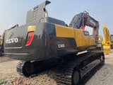 2022 Volvo EC360DL crawler excavator, rear three-quarter view
