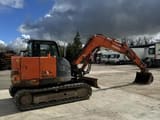 2016 Hitachi ZX85USB-5A crawler excavator, side view