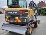 2021 Volvo EW60E wheel excavator rear view