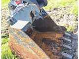 2018 Hyundai HW140 wheel excavator bucket detail