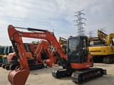 2024 Kubota U55-4 mini excavator, side view