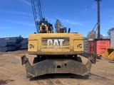 2011 Caterpillar M322D MH material handler rear view