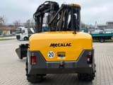 2010 Mecalac 12MTX wheel excavator rear view