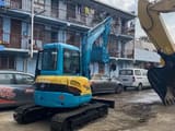 2016 Kubota KX155 crawler excavator, rear three-quarter view