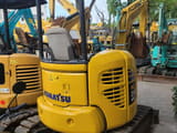 2017 Komatsu PC20MR mini excavator rear view