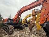 2023 Hitachi 350-5G crawler excavator, side view
