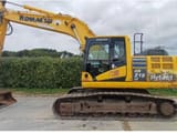 2017 Komatsu HB215LC-2 crawler excavator side view