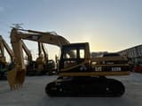 2020 Caterpillar 320B crawler excavator, side view