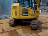 2022 Komatsu PC88MR-11EO mini excavator rear three-quarter view
