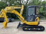 2023 Komatsu PC35MR mini excavator side view