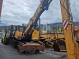 2002 Liebherr A924C material handler, side view