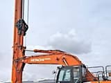 2023 Hitachi ZX350LC-7 crawler excavator with teledipper attachment