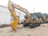 2012 Caterpillar 330BL crawler excavator, front three-quarter view