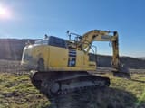 2020 Komatsu PC210LC-11 crawler excavator, rear three-quarter view