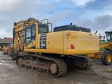 2015 Komatsu PC360LC-10 crawler excavator, rear three-quarter view
