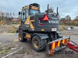 2017 Volvo EWR150E wheel excavator, rear three-quarter view