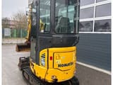 2018 Komatsu PC16R-3HS mini excavator, rear three-quarter view