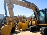 2022 Caterpillar 312GC crawler excavator, side profile view
