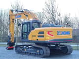 2023 XCMG XE260E crawler excavator, rear three-quarter view