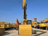 2021 Caterpillar 336GC excavator, front view of bucket and boom