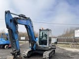 2019 Wacker Neuson EZ80 mini excavator, front three-quarter view