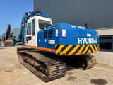2009 Hyundai R210LC-7A crawler excavator, rear three-quarter view