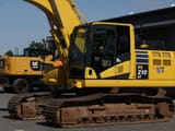 2018 Komatsu PC210LC-11 crawler excavator side view