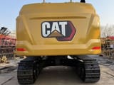 2021 Caterpillar 349D crawler excavator, rear view