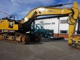 2016 Caterpillar 340F crawler excavator side profile view
