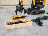 2026 JPC HT-12 mini excavator with attachments