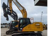 2025 LiuGong 922F crawler excavator, side profile view