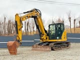 2019 Caterpillar 308CR mini excavator, side view