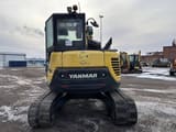 2018 Yanmar VIO80-1 mini excavator, rear view