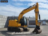2021 JCB 140X crawler excavator, rear three-quarter view