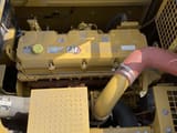 2021 Caterpillar 349 crawler excavator engine compartment view