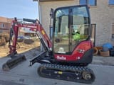 2024 Yanmar SV22 ADVANCE mini excavator, side view