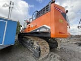 2025 Develon DX 800LC crawler excavator rear three-quarter view