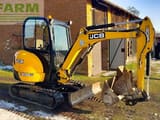 2017 JCB 8026 CTS mini excavator, side view