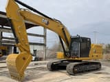 2023 Caterpillar 330GC crawler excavator, side profile view